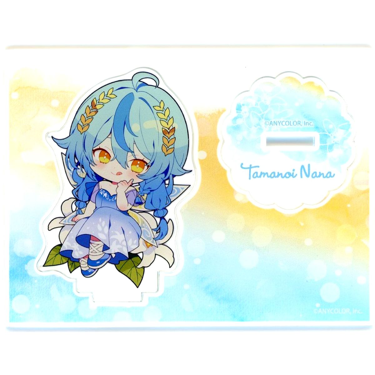 Nana Tamanoi Flower Fairy Ver. Mini Acrylic Stand Virtual YouTuber Nijisanji Izure Ayame ka Kakitsubata x HANA BIYORI [USED]