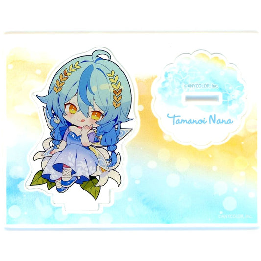 Nana Tamanoi Flower Fairy Ver. Mini Acrylic Stand Virtual YouTuber Nijisanji Izure Ayame ka Kakitsubata x HANA BIYORI [USED]