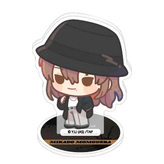 Mikado Momodera Togen Anki: Dark Demon of Paradise x GiGO POP UP SHOP Trading Chibi Character Acrylic Stand [USED]