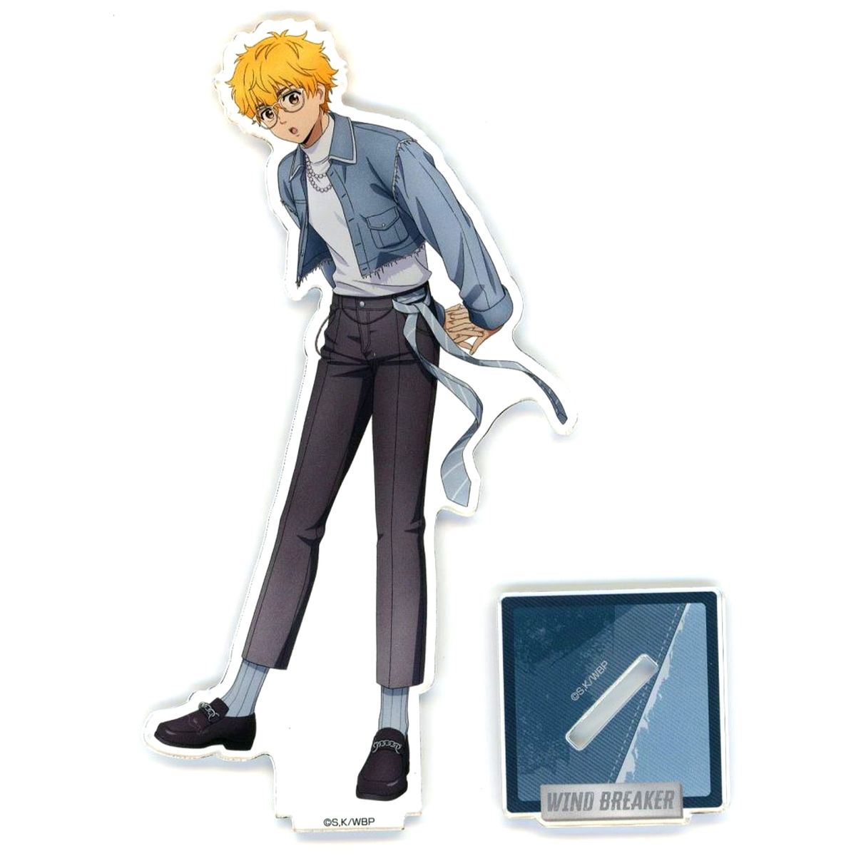 Akihiko Nirei Wind Breaker Acrylic Stand Cool Denim WIND BREAKER POP-UP SHOP COOL DENIM [USED]