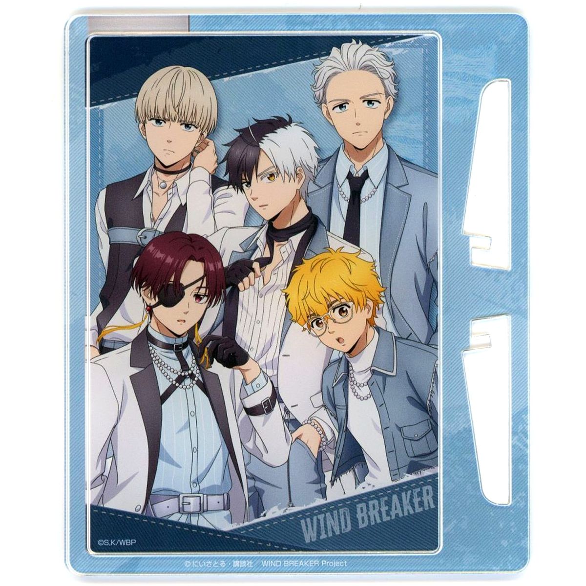Group Acrylic Easel Panel Cool Denim Wind Breaker Pop-Up Shop Cool Denim [USED]