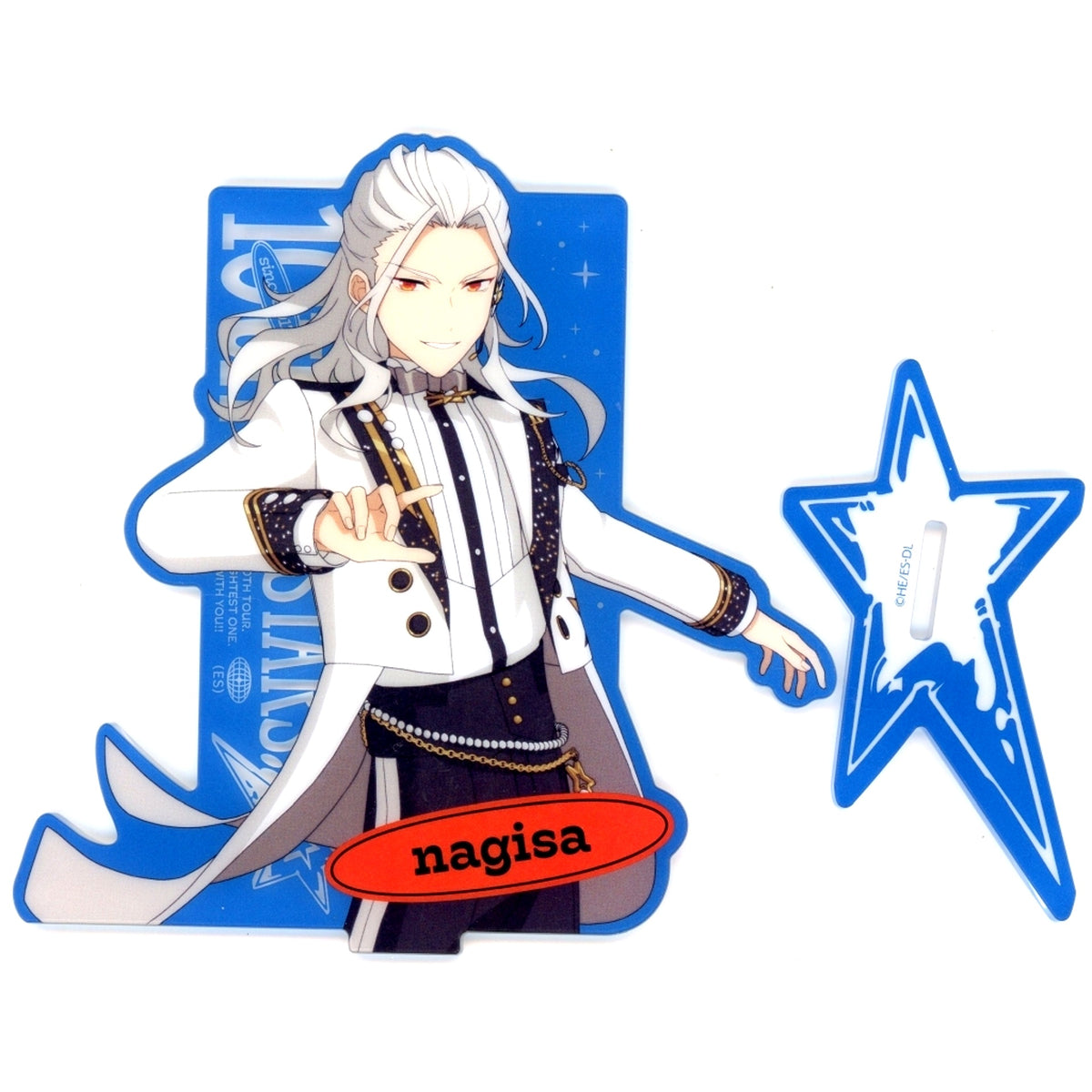 Nagisa Ran Idol Acrylic Stand 10th Tour Edition Ensemble Stars!! DREAM LIVE Tour 10th ALL STARS [USED]