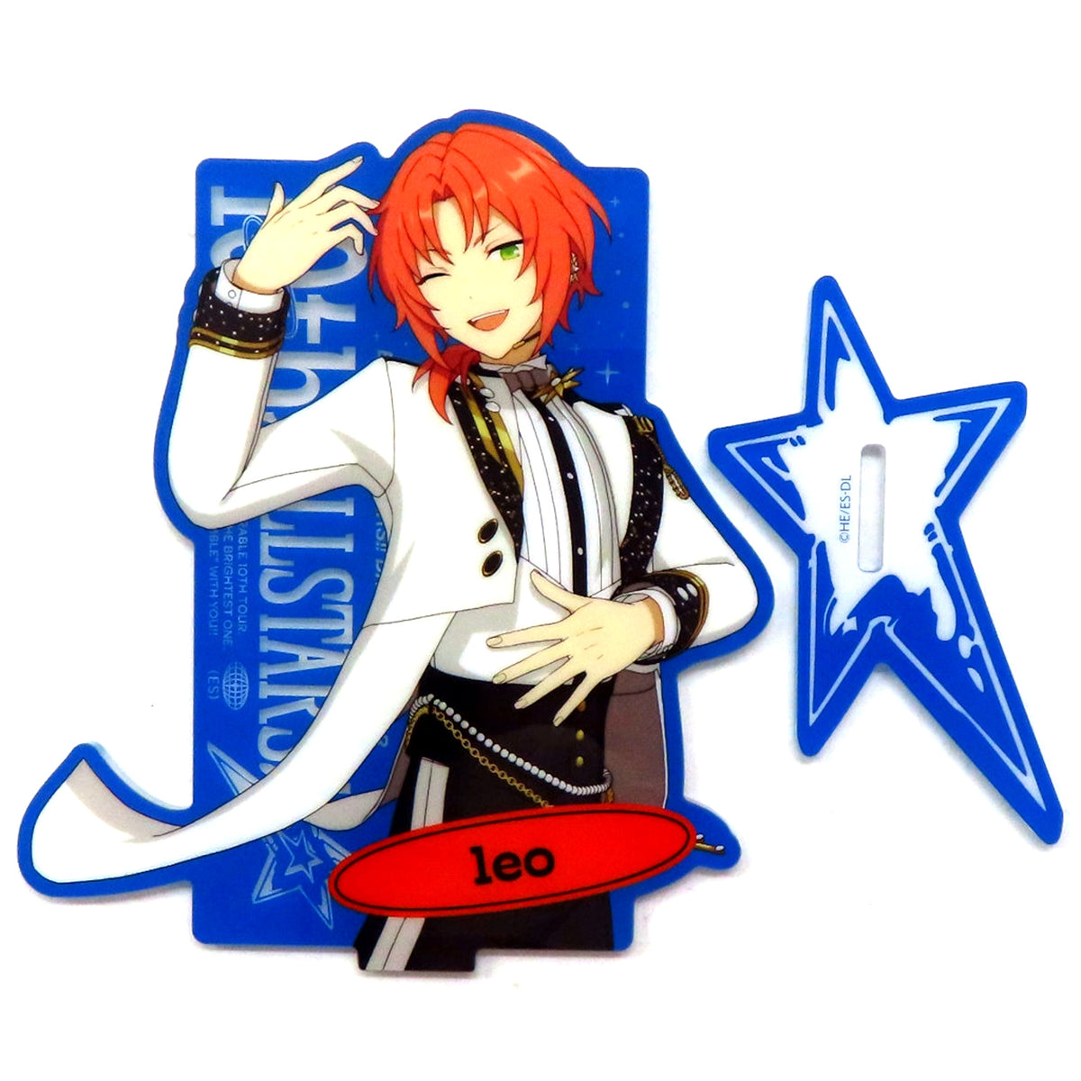 Leo Tsukinaga Idol Acrylic Stand 10th Tour Edition Ensemble Stars!! DREAM LIVE Tour 10th ALL STARS [USED]