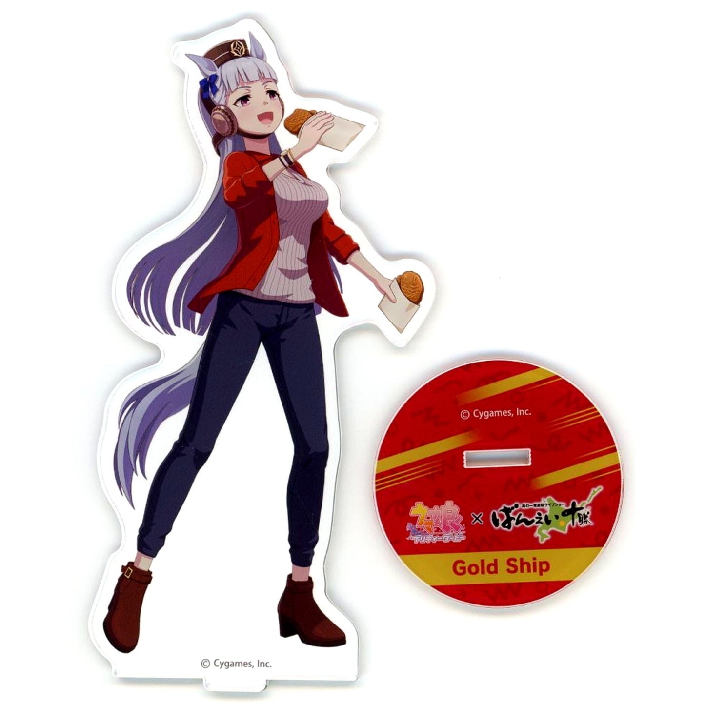 Gold Ship Acrylic Stand Uma Musume Pretty Derby x Banei Tokachi 2025 Pop Up Store in Obihiro Racecourse [USED]