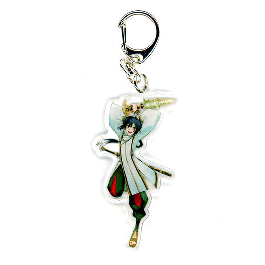 Saber Yamato Takeru Prize E Acrylic Keychain Fate/Samurai Remnant 2nd Anniversary Online Kuji [USED]