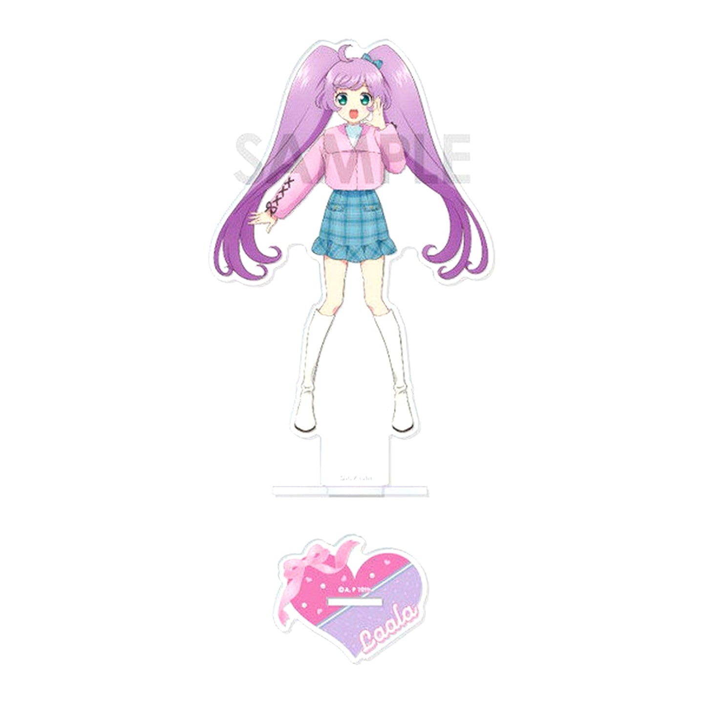 Laala Manaka 4. Acrylic Stand Dream harmony! Aikatsu! x PriPara The Movie Miracle of Meeting [USED]