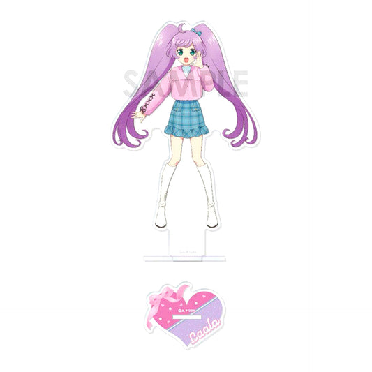 Laala Manaka 4. Acrylic Stand Dream harmony! Aikatsu! x PriPara The Movie Miracle of Meeting [USED]