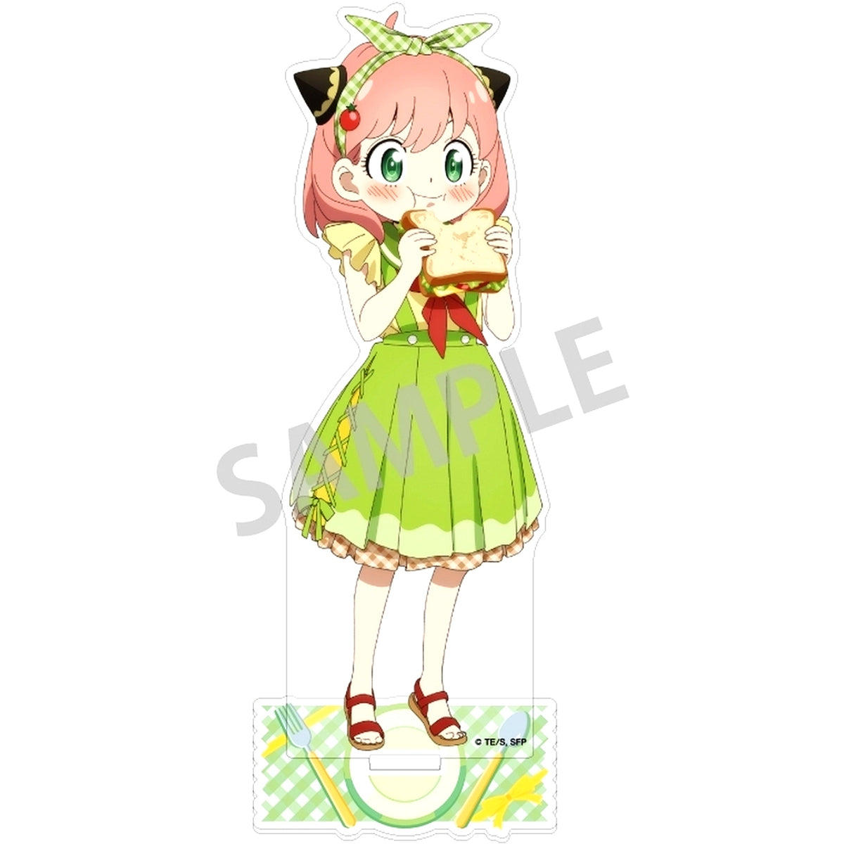 Anya Forger Sandwich Acrylic Stand SPY x FAMILY [USED]