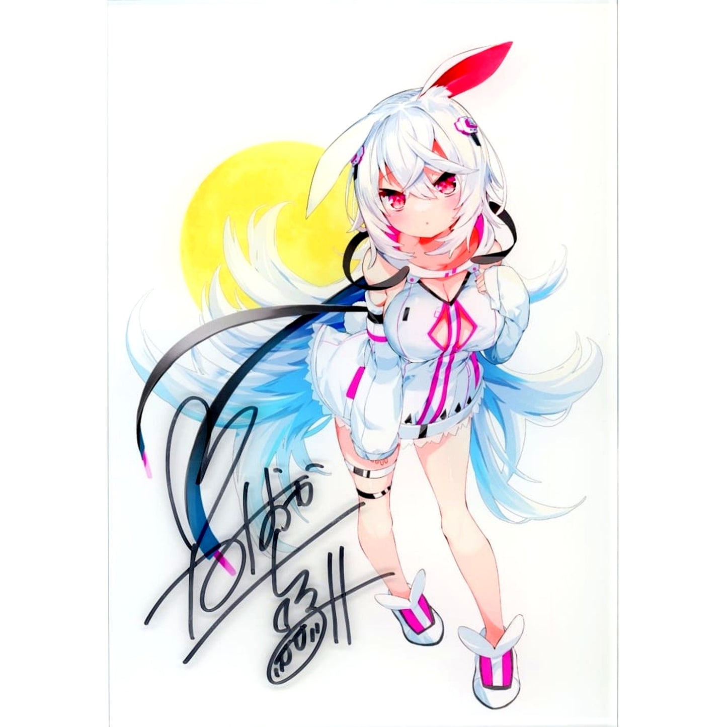 Tico Chiroru Kamioka Hand-Signed B5 Acrylic Board "Avatars 3D Model Original Art Exhibition" Venue-Exclusive Lottery Sale Item [USED]