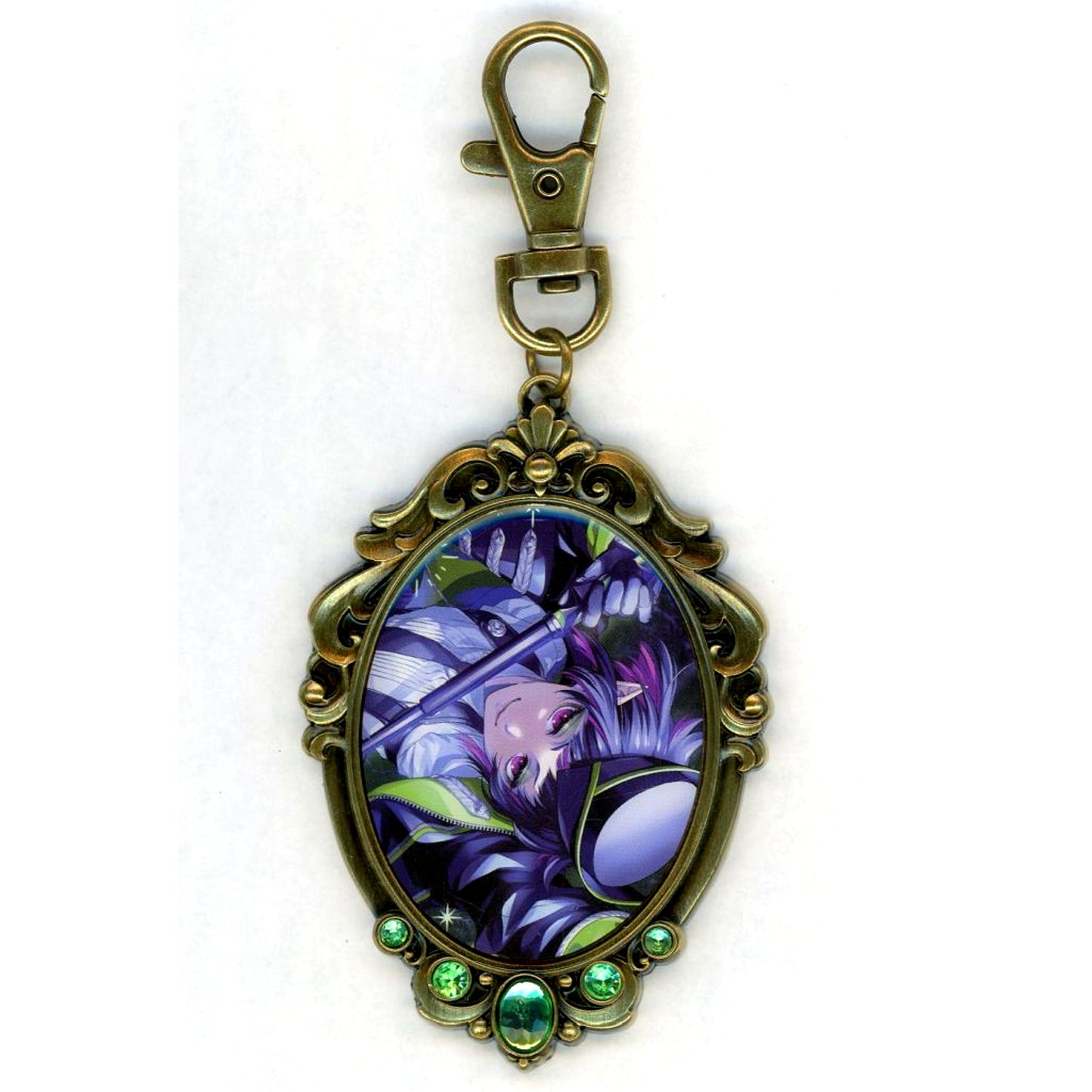 Lilia Vanrouge Disney Twisted-Wonderland Metal Charm with Bijou Animate Girls Festival 2025 Goods [USED]