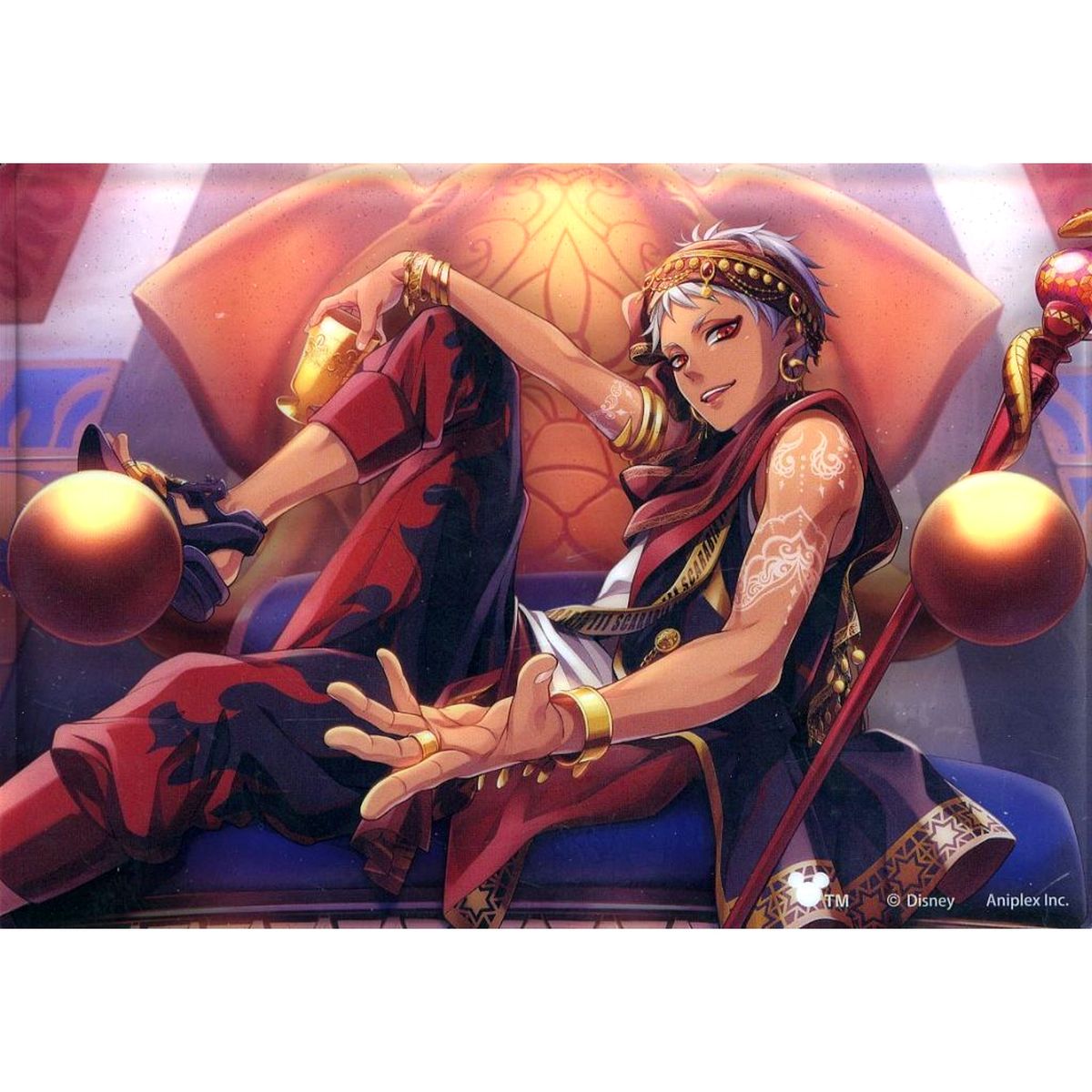 Kalim Al-Asim Disney: Twisted-Wonderland Acrylic Item animate Girls Festival 2025 Goods Online Exclusive [USED]
