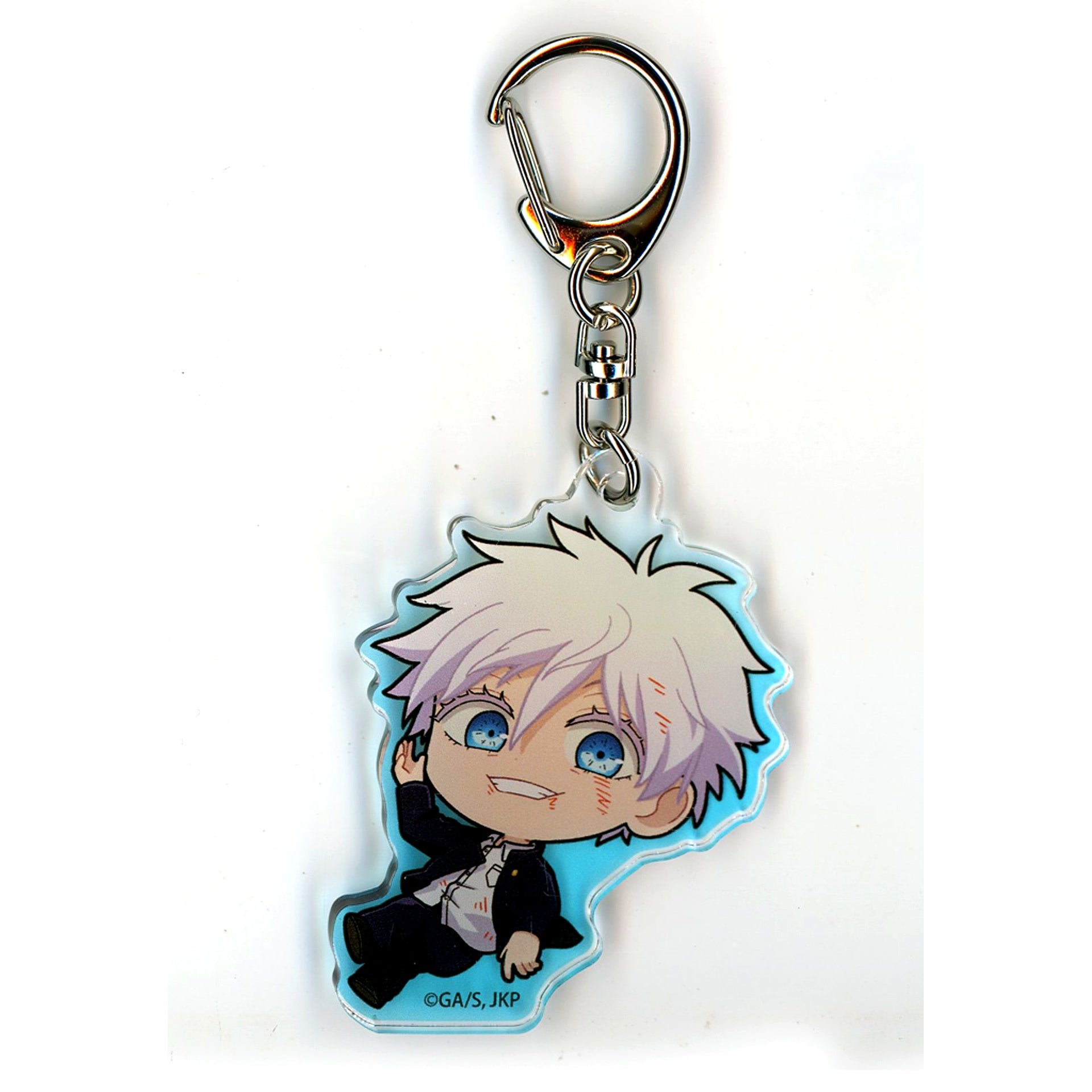 Satoru Gojo Puchimemo! Acrylic Keychain Jujutsu Kaisen Hidden Inventory Premature Death [USED]