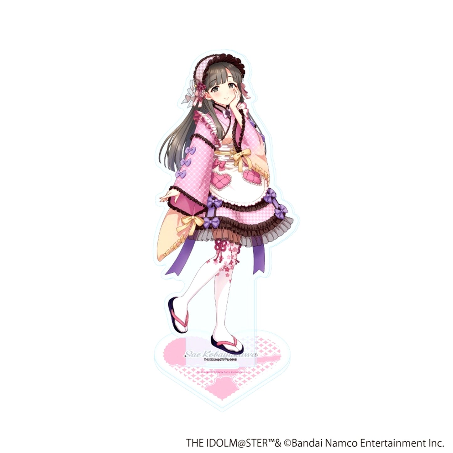 Sae Kobayakawa Wayo Karen Ver. The Idolmaster Cinderella Girls Huge Acrylic Stand POP UP SHOP in Kotobukiya Wayo Karen [USED]