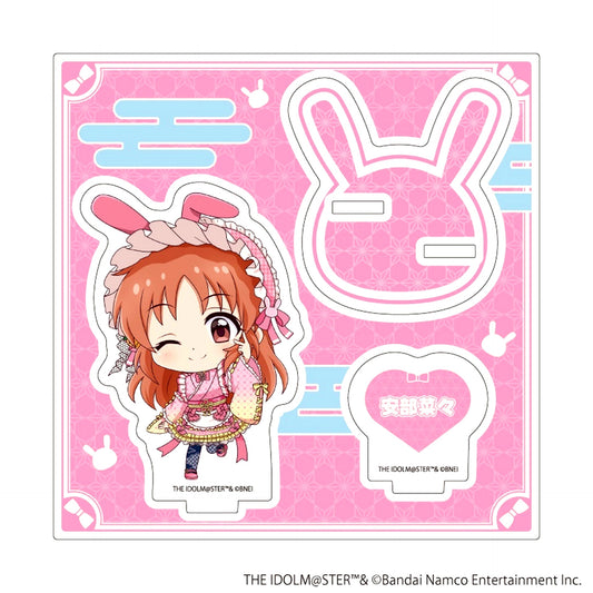 Nana Abe Wayo Karen Ver. The Idolmaster Cinderella Girls Acrylic Stand Plate POP UP SHOP in Kotobukiya Wayo Karen [USED]