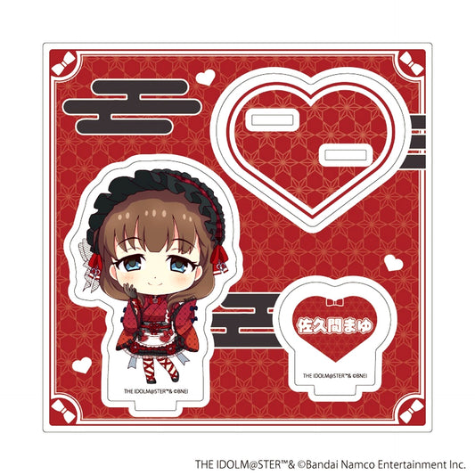 Mayu Sakuma Wayo Karen Ver. The Idolmaster Cinderella Girls Acrylic Stand Plate POP UP SHOP in Kotobukiya Wayo Karen [USED]