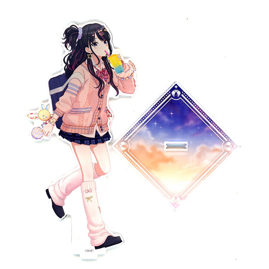 Hiori Kazano The Idolmaster Shiny Colors Song for Prism BIG Acrylic Stand Vol.10 2nd Anniversary Shop Merokyun Monochrome [USED]