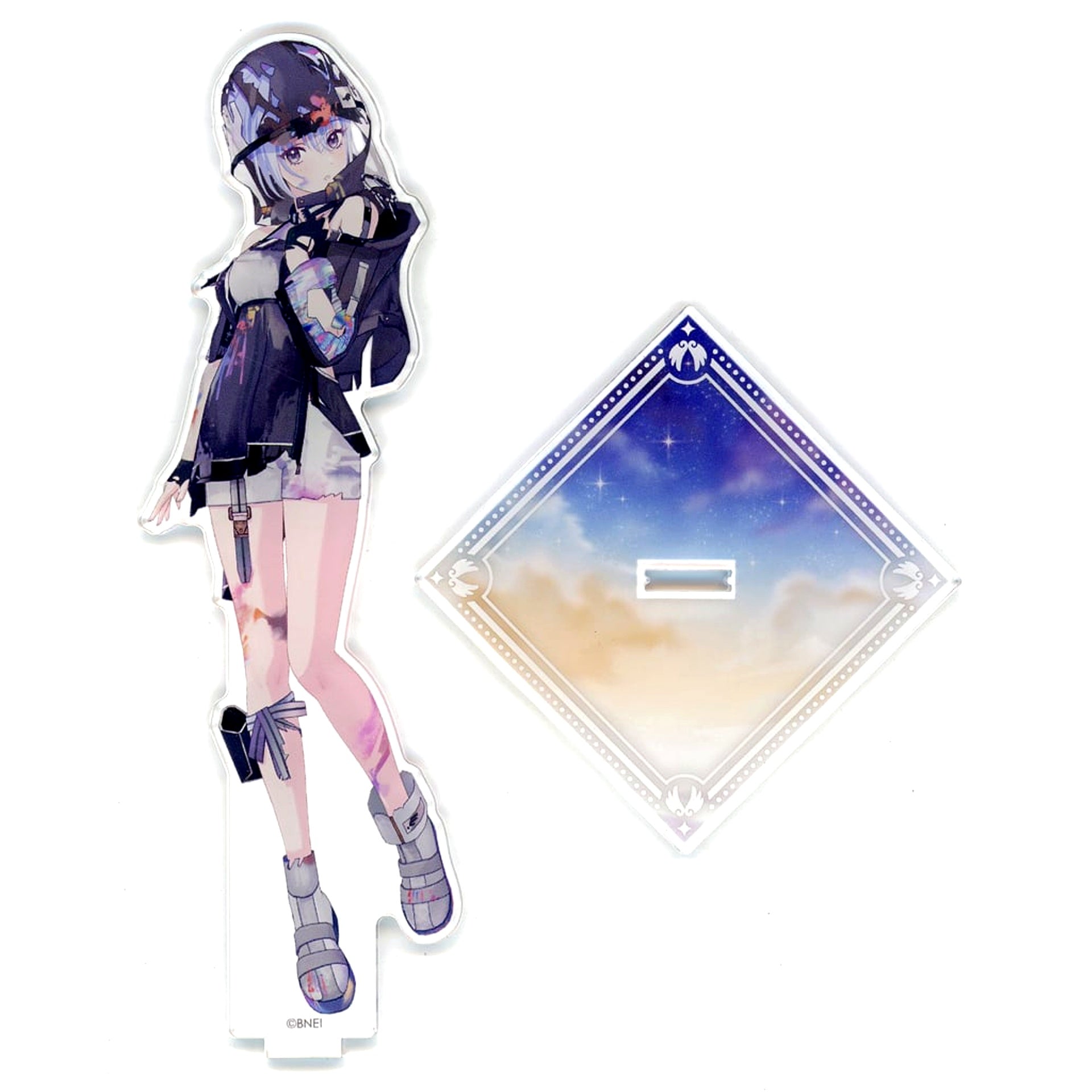 Hana Suzuki BIG Acrylic Stand Vol.13 The Idolmaster Shiny Colors Song for Prism 2nd Anniversary SHOP Merokyun Monochrome [USED]