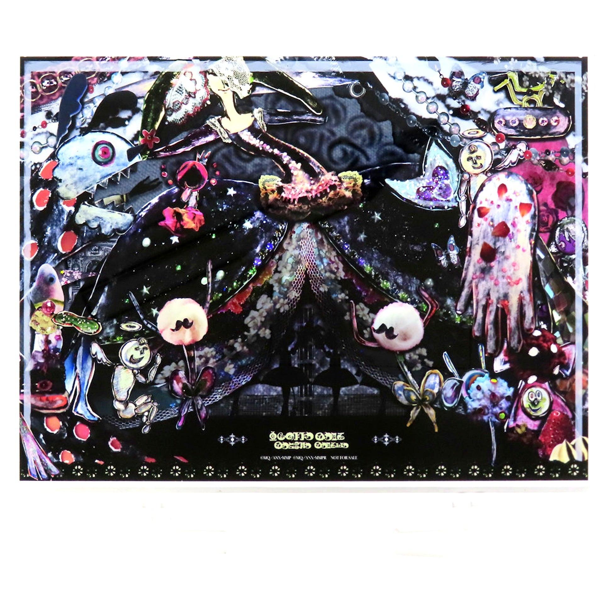 Witch B5 Size Acrylic Art Puella Magi Madoka Magica The Movie Part 1 Beginnings Part 2 Eternal Part 3 Rebellion 4K Ultra HD Blu-ray SHAFT TEN Limited Purchase Bonus [USED]