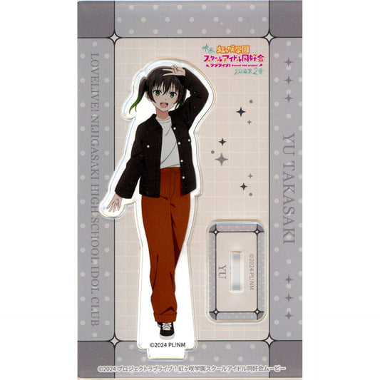 Yu Takasaki Square Base Movie Love Live! Nijigasaki High School Idol Club Final Chapter Part 2 Trading Acrylic Stand Okinawa Member Ver. Theater Goods [USED]