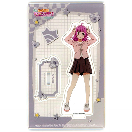 Rina Tennoji Square Base Movie Love Live! Nijigasaki High School Idol Club Final Chapter Part 2 Trading Acrylic Stand Kyoto Osaka Kobe Member Ver. Theater Goods [USED]