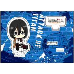 Mikasa Ackerman Attack on Titan Petanko Acrylic Figure Vol. 2 [USED]