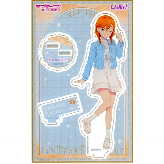 Kanon Shibuya Liella! CLUB 2025 Official Birthday Acrylic Stand Love Live! Superstar!! [USED]