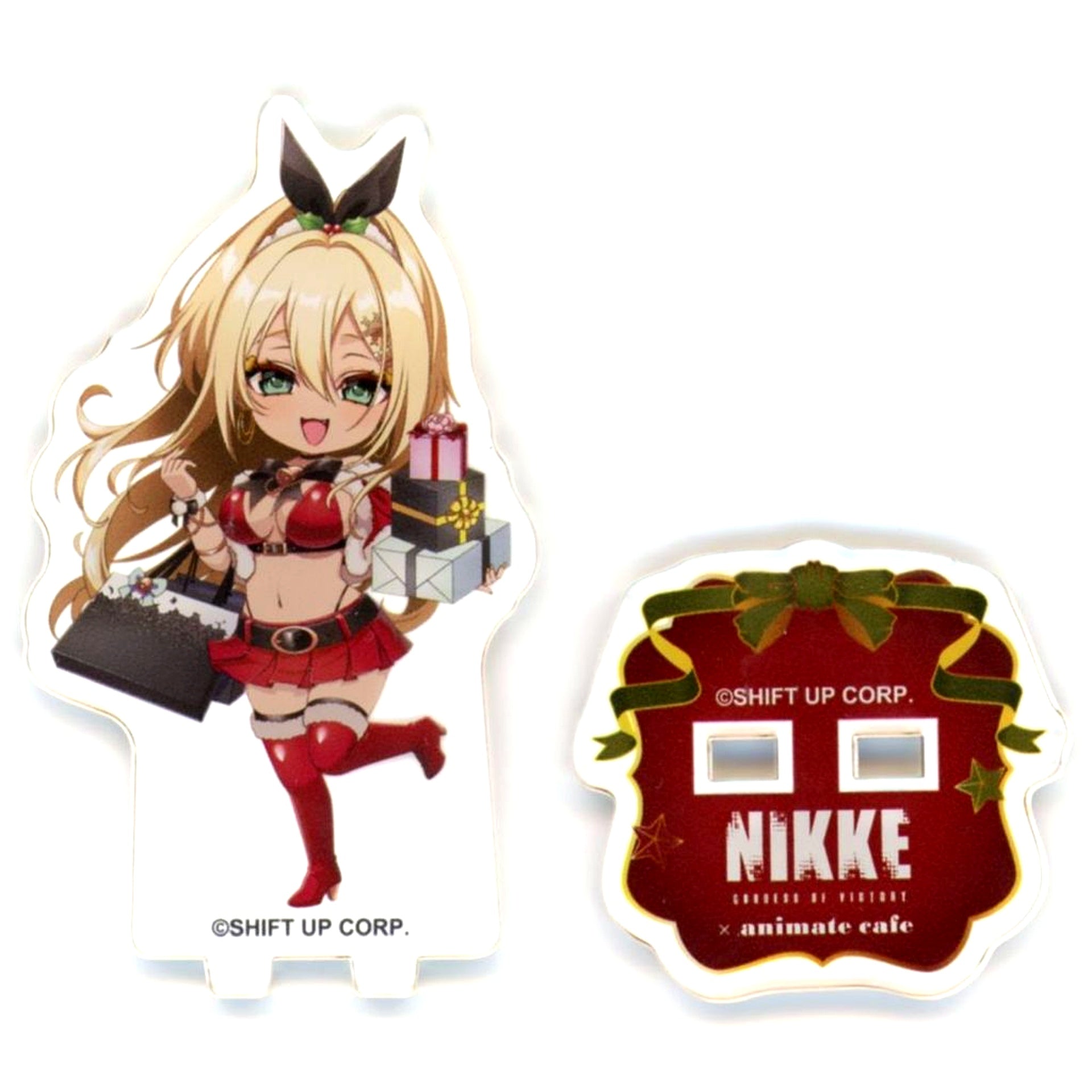 Rupee Goddess of Victory: NIKKE 3rd Anniversary x animate cafe Mini Acrylic Stand [USED]