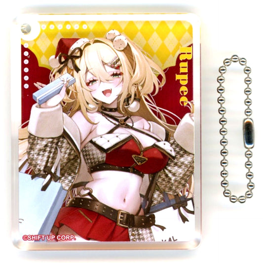 Rupee GODDESS OF VICTORY: NIKKE 3rd Anniversary x animate cafe CoLotta Trading Acrylic Plate Keychain [USED]