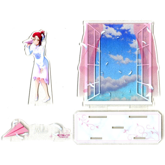 Riko Sakurauchi Thank you. FRIENDS!! Ver. Big Diorama Acrylic Stand Love Live! Sunshine!! [USED]