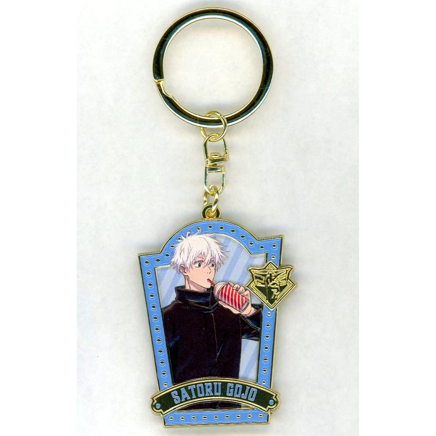 Satoru Gojo Relief Keychain Jujutsu Kaisen Shibuya Incident Special Edition x Culling Game Advance Screening Movie Goods [USED]
