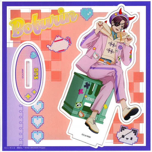 Hayato Suo Devi Deco Hoodie Acrylic Stand WIND BREAKER [USED]
