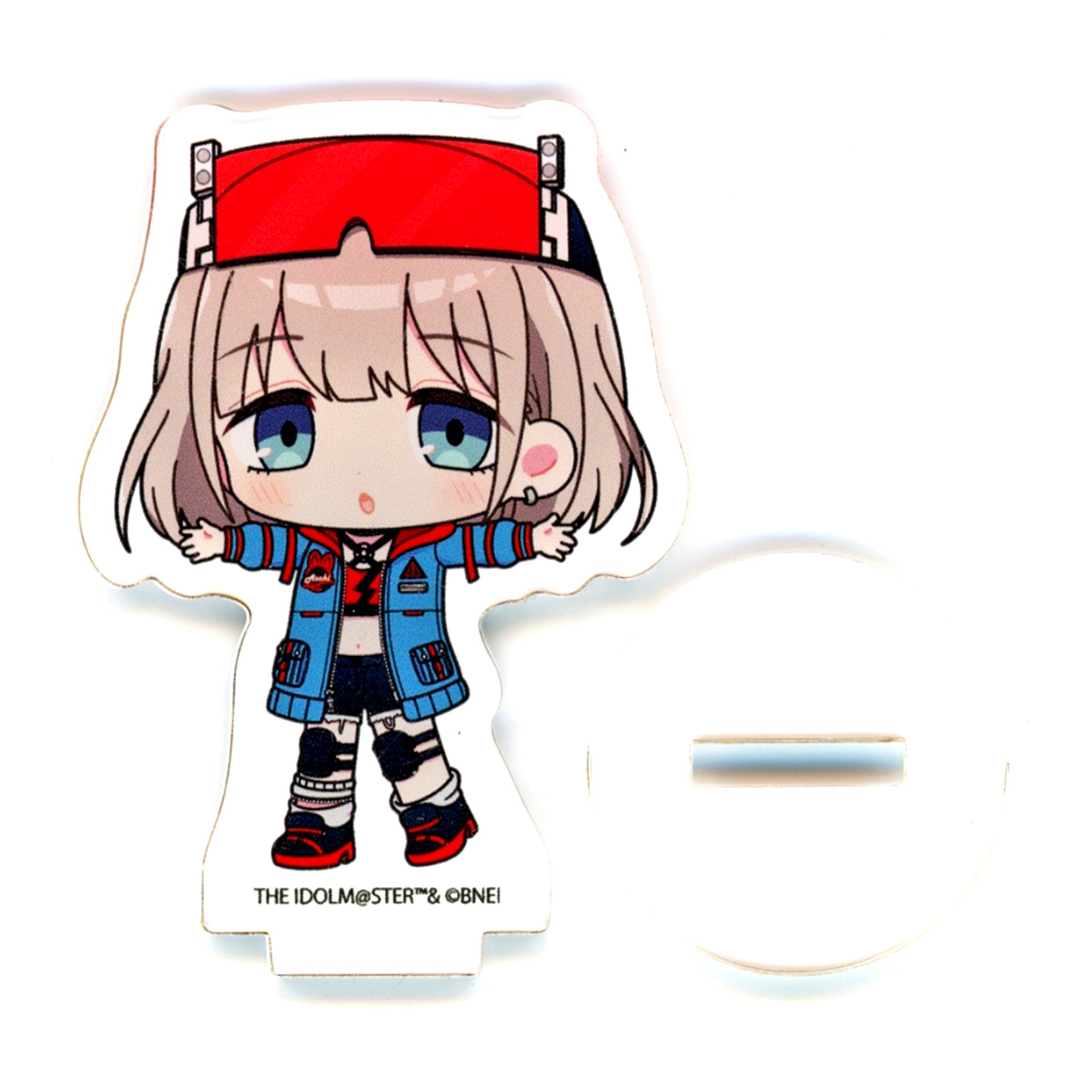 Asahi Serizawa 03. Original Outfit Ver. Mini Character Illustration Idolmaster Shiny Colors x Karaoke Kan Petit Acrylic Stand [USED]