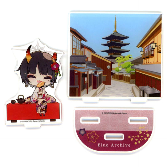 Niya Amachi Diorama Acrylic Stand Blue Archive Autumn Foliage Kyoto Trip [USED]