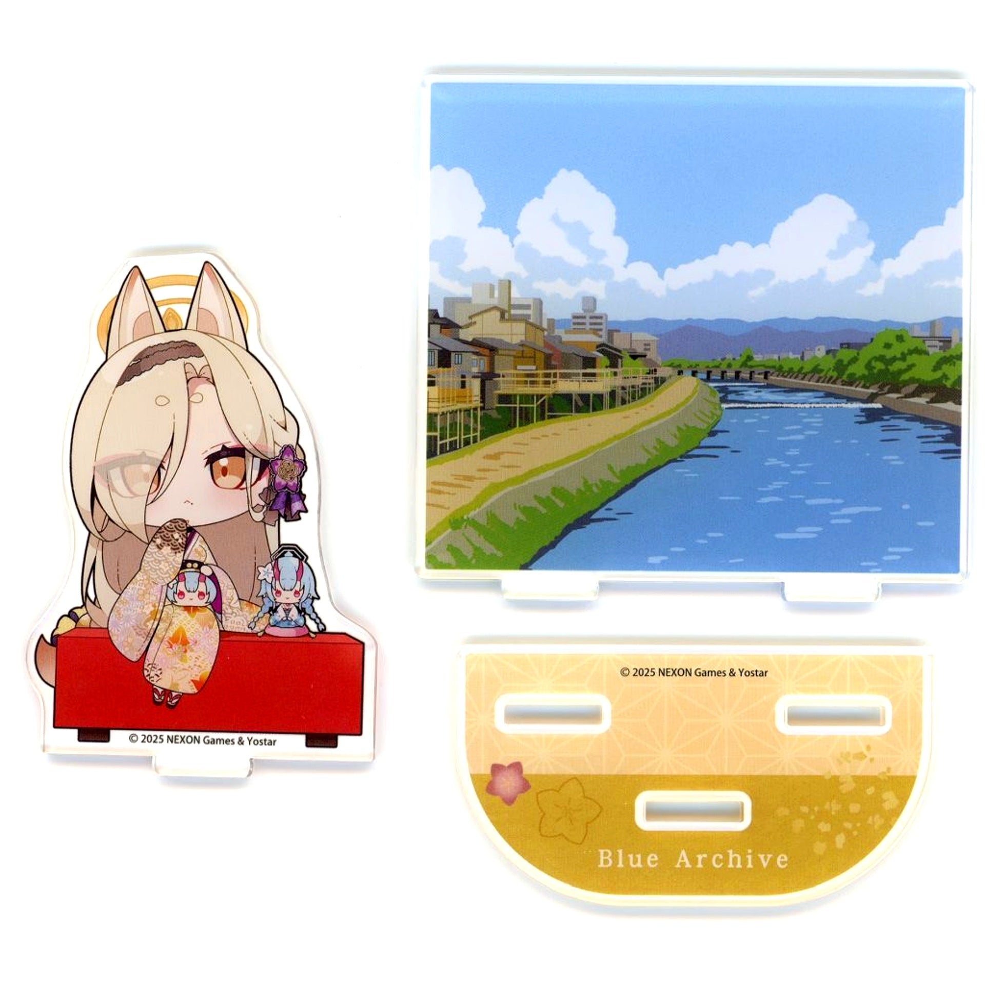 Kaho Kuwakami Diorama Acrylic Stand Blue Archive Autumn Foliage Kyoto Trip [USED]