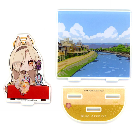 Kaho Kuwakami Diorama Acrylic Stand Blue Archive Autumn Foliage Kyoto Trip [USED]