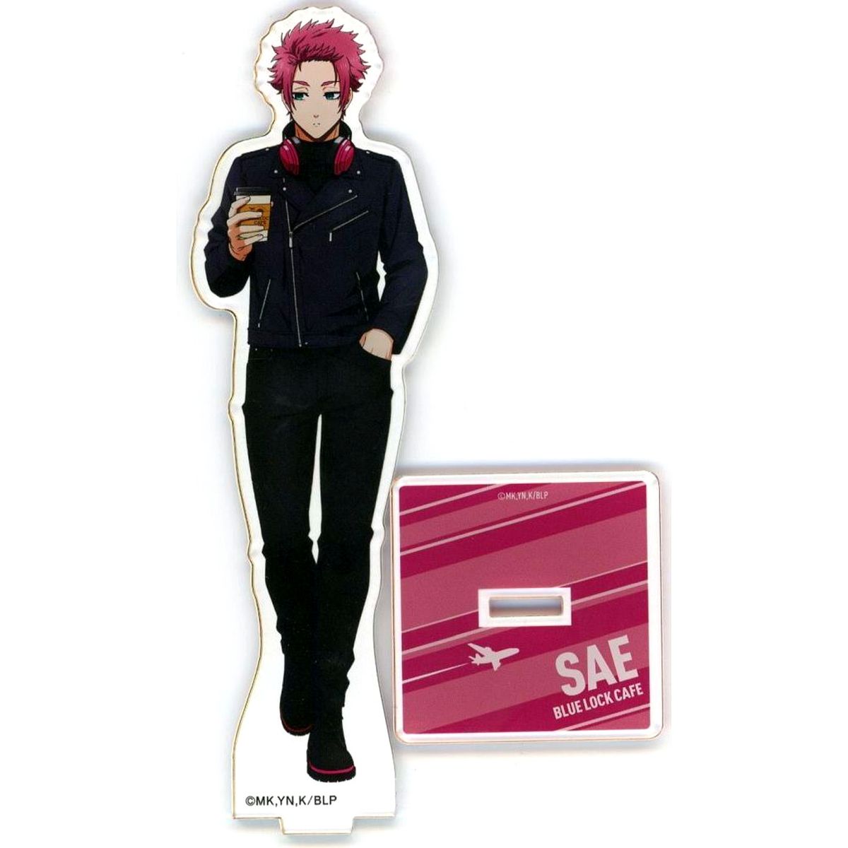 Sae Itoshi Acrylic Stand Blue Lock CAFE Special Trip [USED]