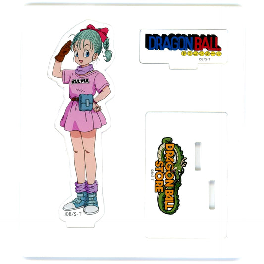 Bulma Acrylic Stand History Vol. 1 Dragon Ball Store Tokyo [USED]