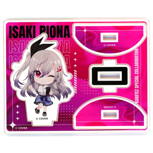 Hibiki Riona Trading Swaying Mini Acrylic Stand Virtual YouTuber hololive FLOW GLOW x Karaoke no Tetsujin [USED]
