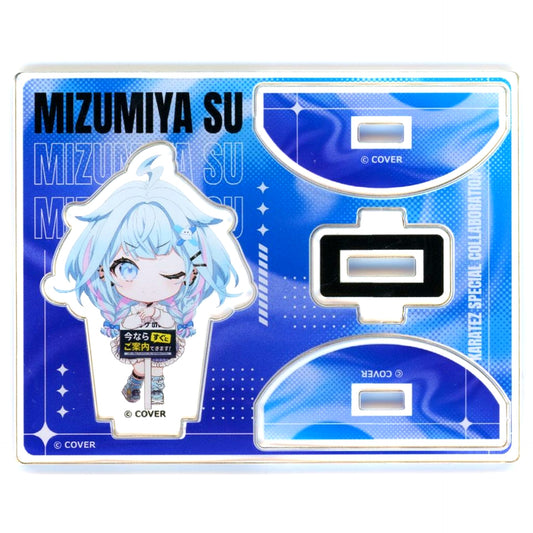 Mizumiya Su Virtual YouTuber Hololive FLOW GLOW x Karaoke no Tetsujin Trading Swaying Mini Acrylic Stand [USED]