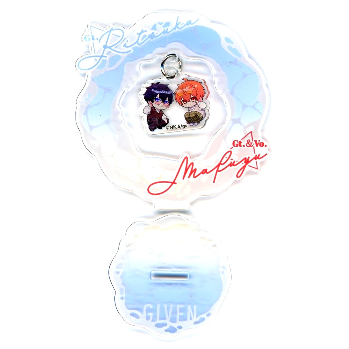 Mafuyu Sato & Ritsuka Uenoyama Swaying Acrylic Stand Given the Movie: To the Sea Collaboration Cafe in SMILE BASE CAFE [USED]