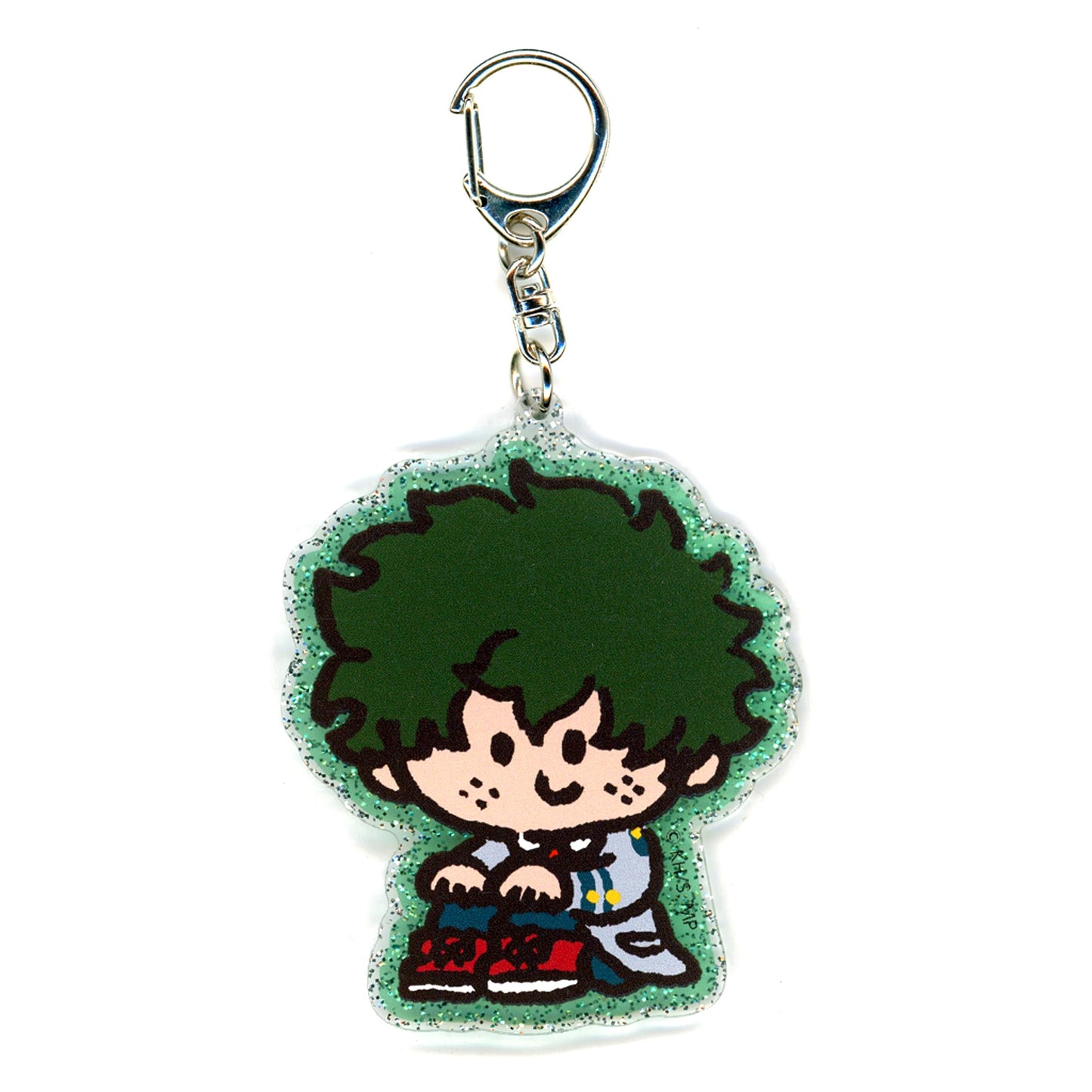 Izuku Midoriya A Prize My Hero Academia 2nd U.A. High School Open School Everyone! U.A. Garapon Glitter Acrylic Keychain [USED]