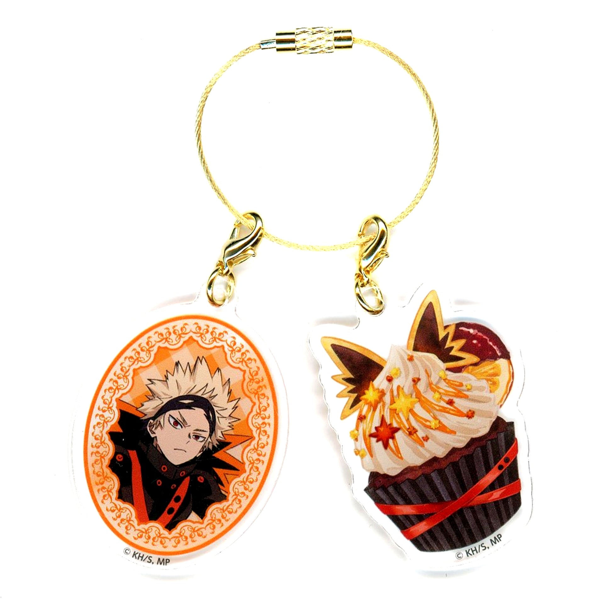 Katsuki Bakugo My Hero Academia 2nd UA High School Open School Make Cupcake Prize A 2 Part Wire Charm [USED]