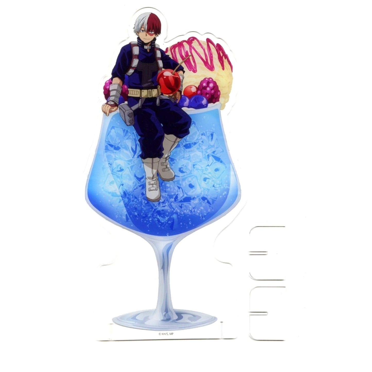 Shoto Todoroki My Hero Academia 2nd U.A. High School Open School Cream Soda Big Acrylic Stand [USED]