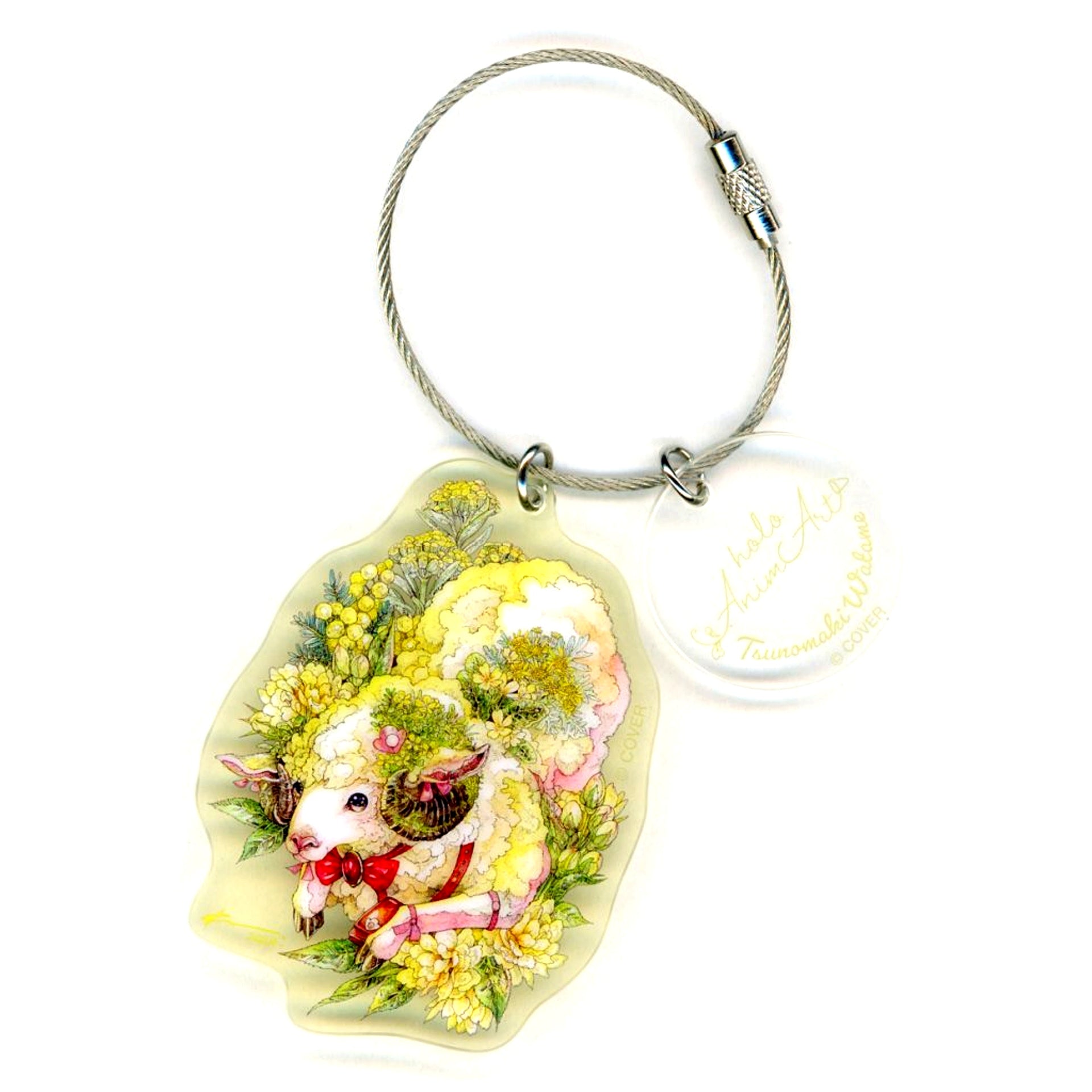 Tsunomaki Watame hololive Keychain holoAnimArt vol.3 [USED]