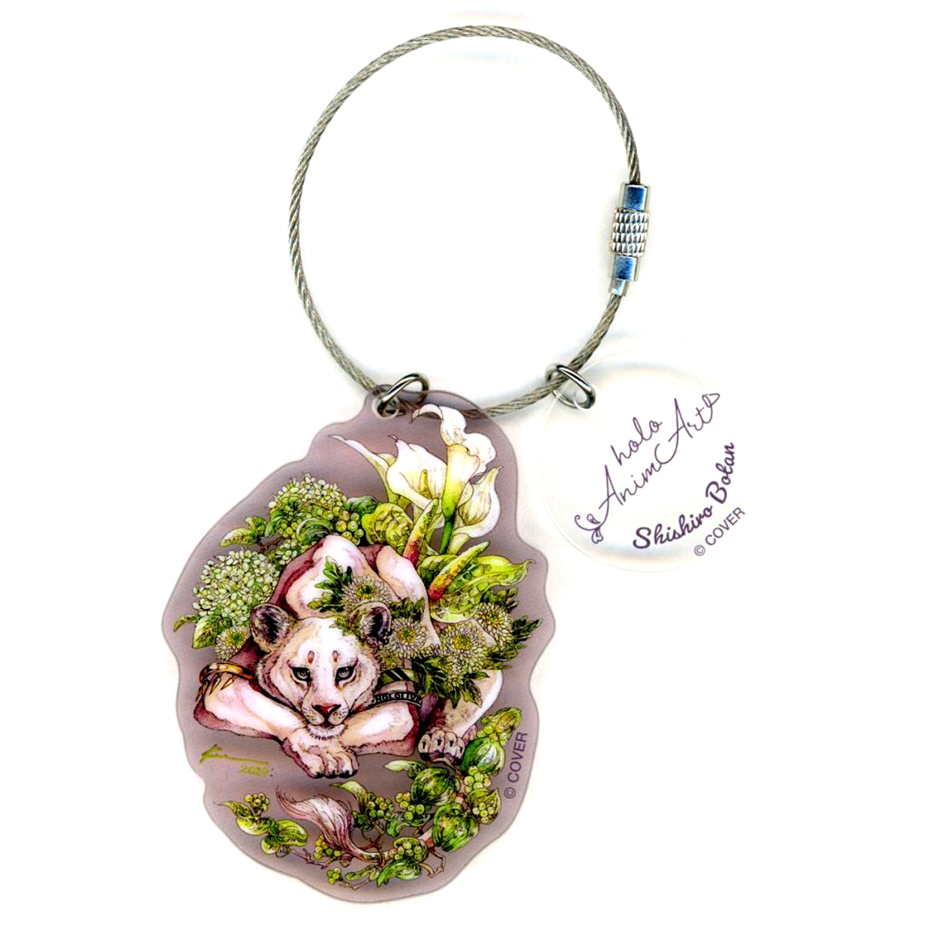 Shishiro Botan hololive Keychain holoAnimArt vol.3 [USED]