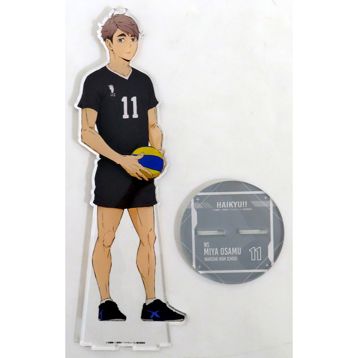 Osamu Miya 1 per 5 Scale Acrylic Stand Haikyu!! x SMILE BASE CAFE Warm Style Limited Production [USED]