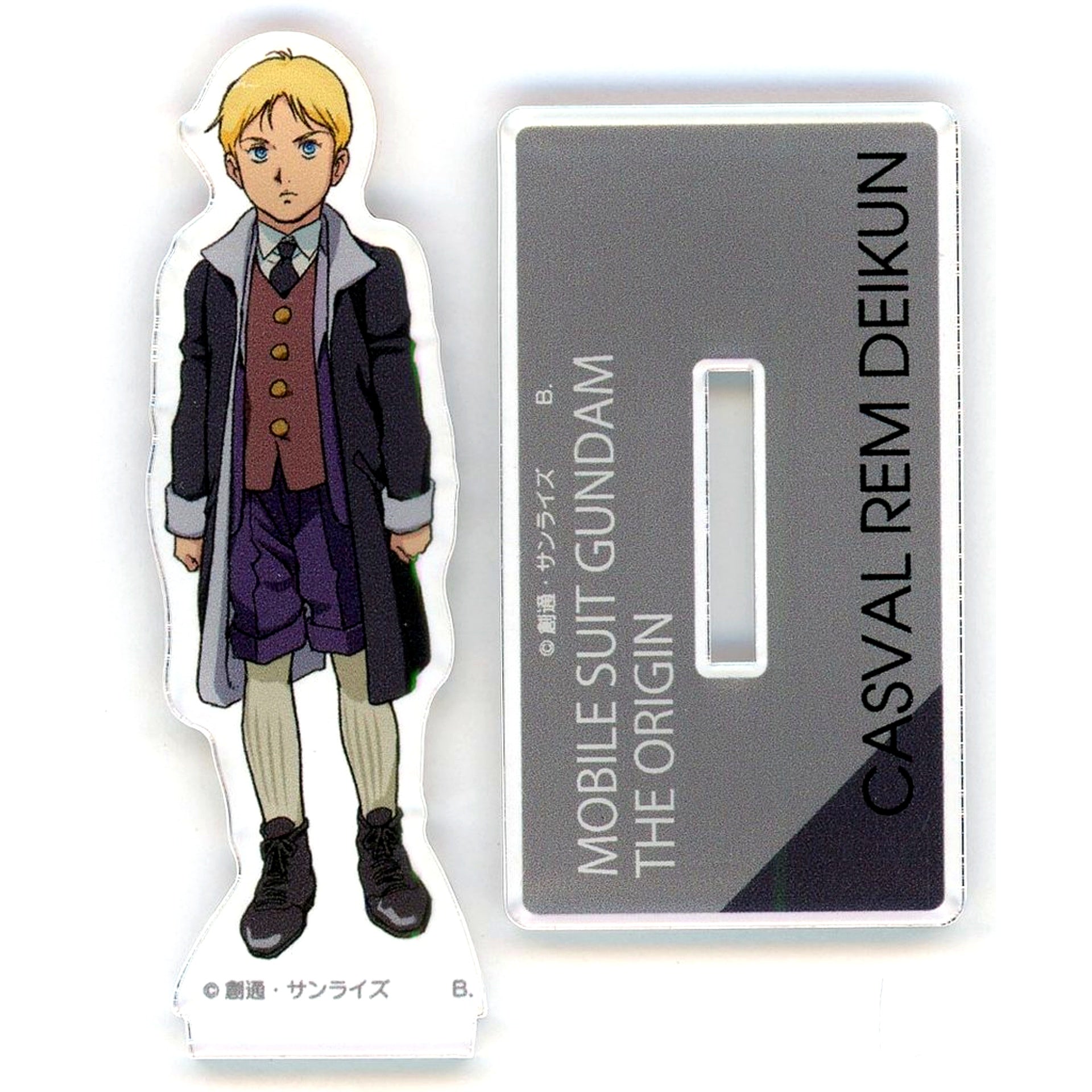Casval Rem Deikun Mobile Suit Gundam: THE ORIGIN Episode 1 Acrylic Stand Standard Size [USED]