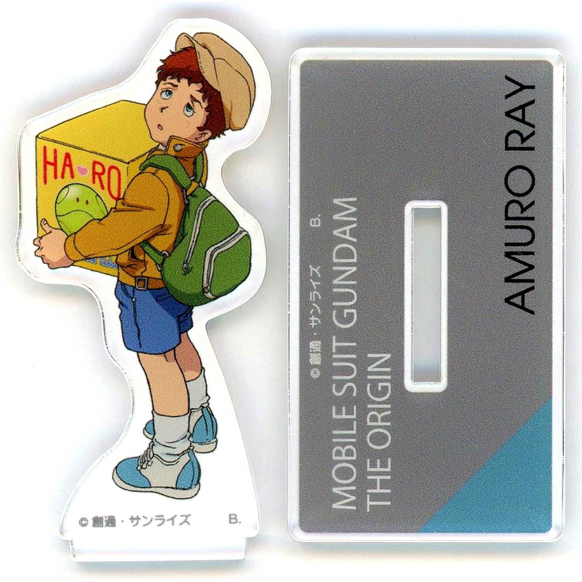 Amuro Ray Mobile Suit Gundam: THE ORIGIN Episode 2 Acrylic Stand Standard Size [USED]