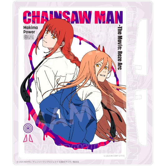 Makima & Power Acrylic Easel Panel 4 Chainsaw Man the Movie: Reze Arc [USED]