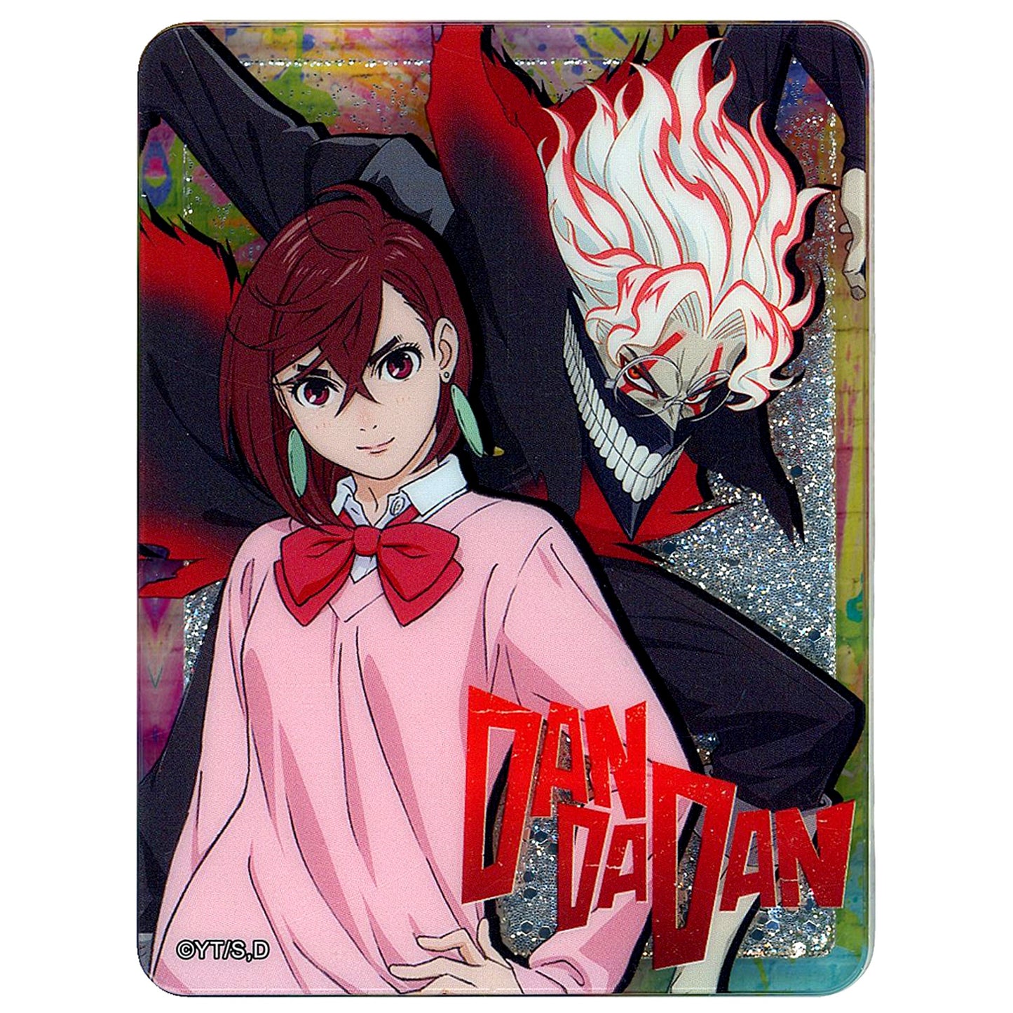 Okarun Transformed & Momo Dandadan Acrylic Block [USED]